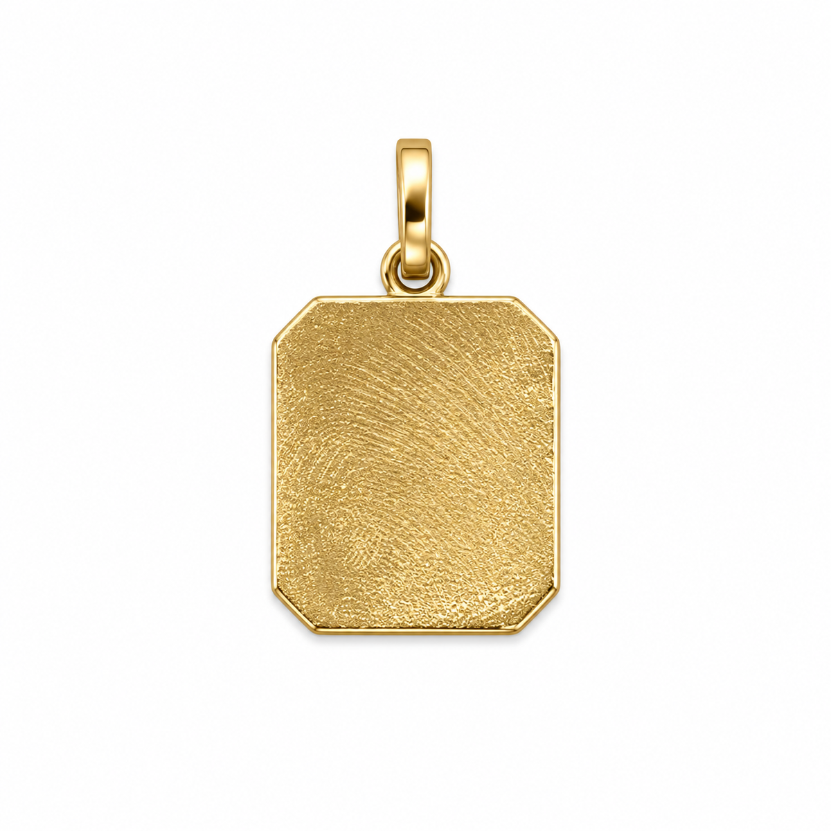 Dije Placa Lisa Oro amarillo 18k +3 / 1,16 Gr / 13,70 mm / 1,7 Cm