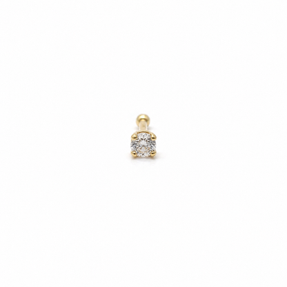 Piercing Circon Blanco 0.10Gr