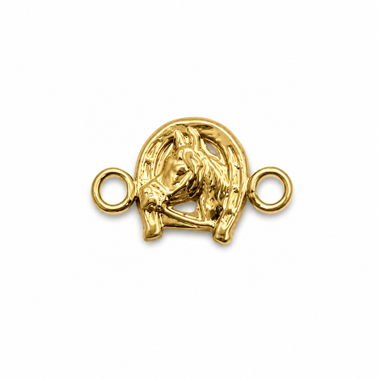 Herraje Caballo Oro amarillo 18k 0,27 Gr / 0,9 Cm
