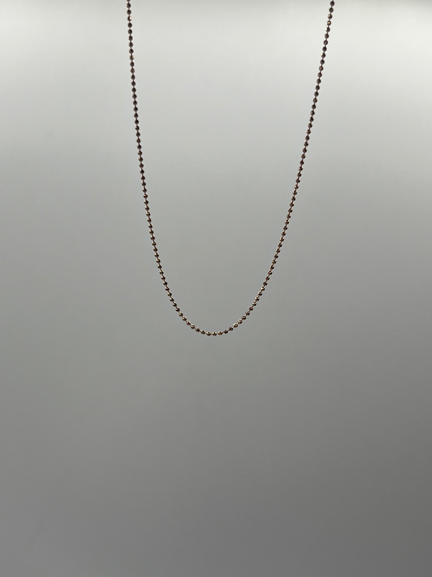 Cadena Militar Oro rosa 18k +3 / 2,32 Gr / 1,20 mm / 60 Cm