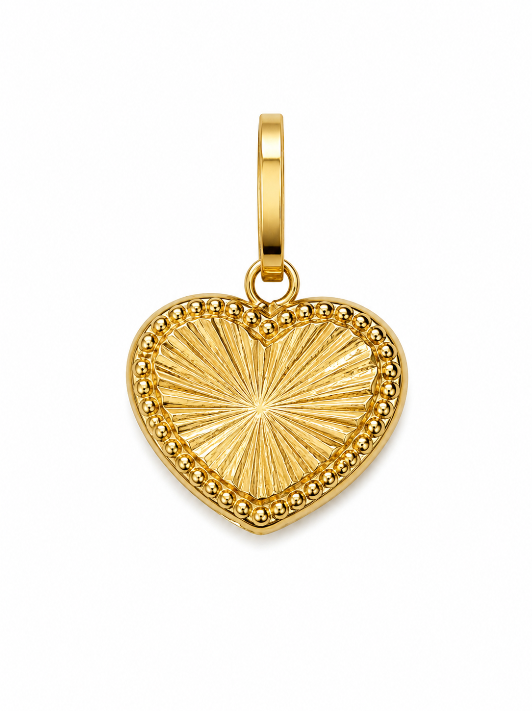 Dije Corazon Oro amarillo 18k 0,78 Gr / 15 mm / 1,5 Cm
