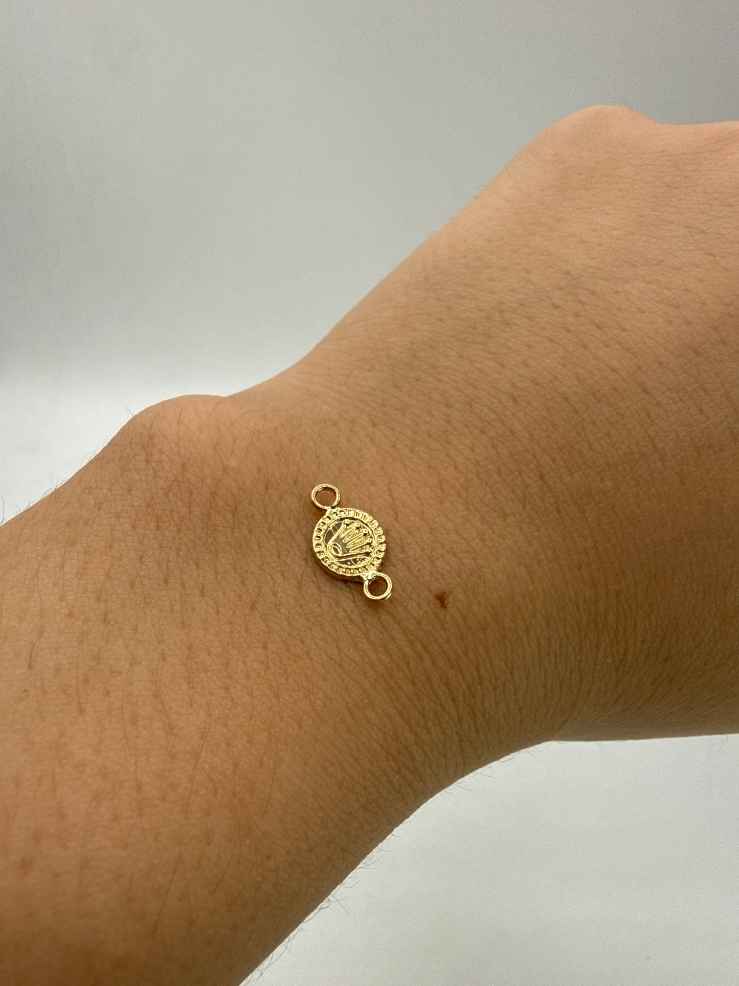 Herraje RX Oro amarillo 18k 0,25 Gr / 0,7 Cm