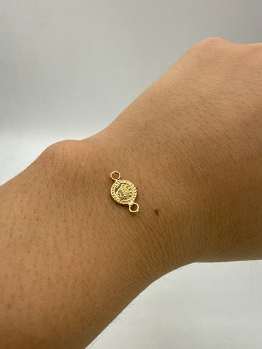 Herraje RX Oro amarillo 18k 0,25 Gr / 0,7 Cm