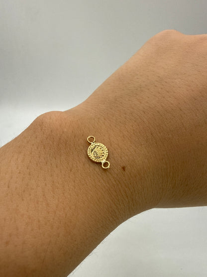 Herraje RX Oro amarillo 18k 0,25 Gr / 0,7 Cm
