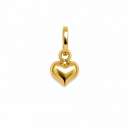 Dije Corazon Liso Oro amarillo 18k 0,25 Gr / 6,60 mm / 0,8 Cm