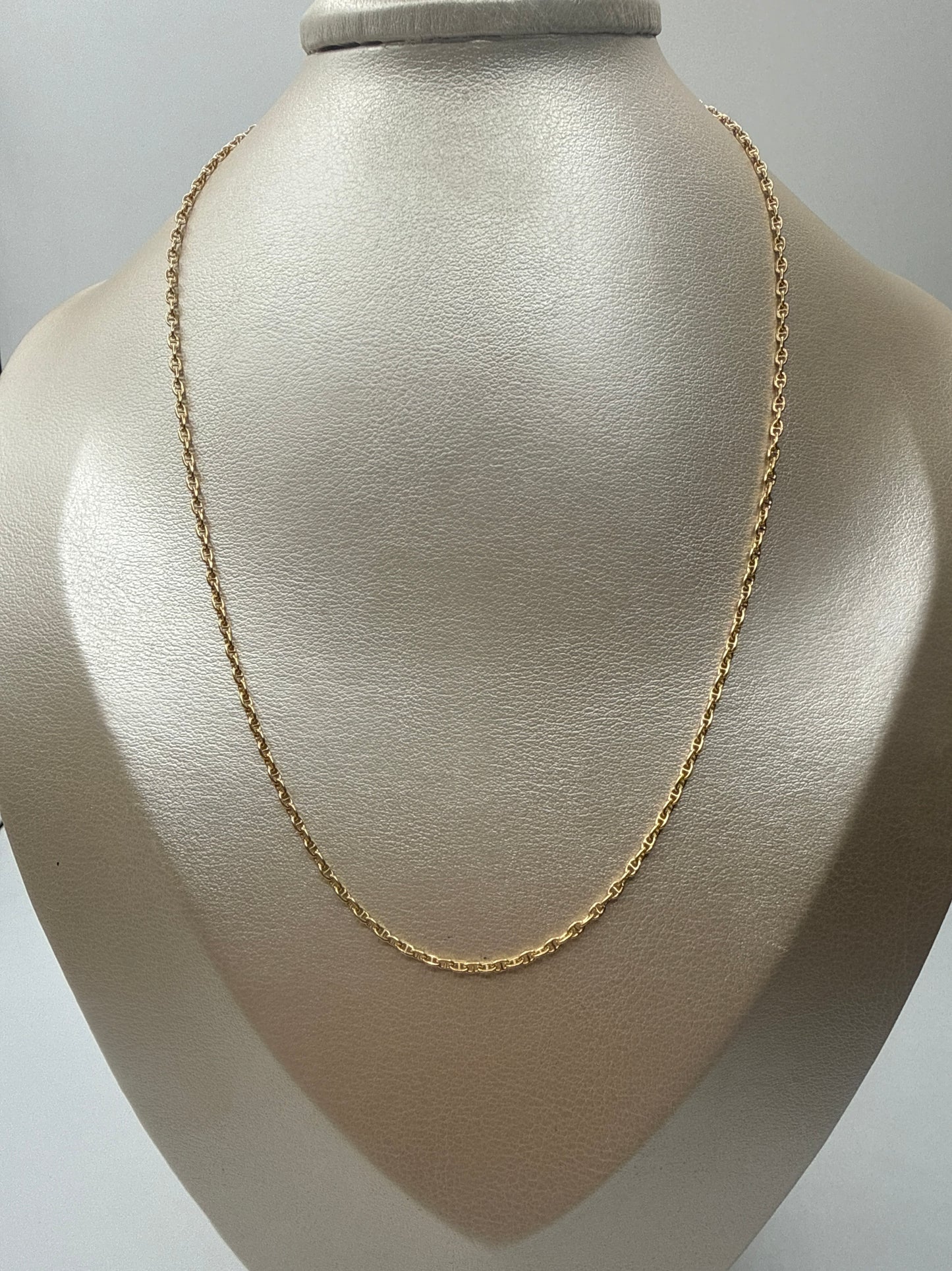 Cadena It GC Oro amarillo 18k +2 / 2,55 Gr / 1,40 mm / 45 Cm