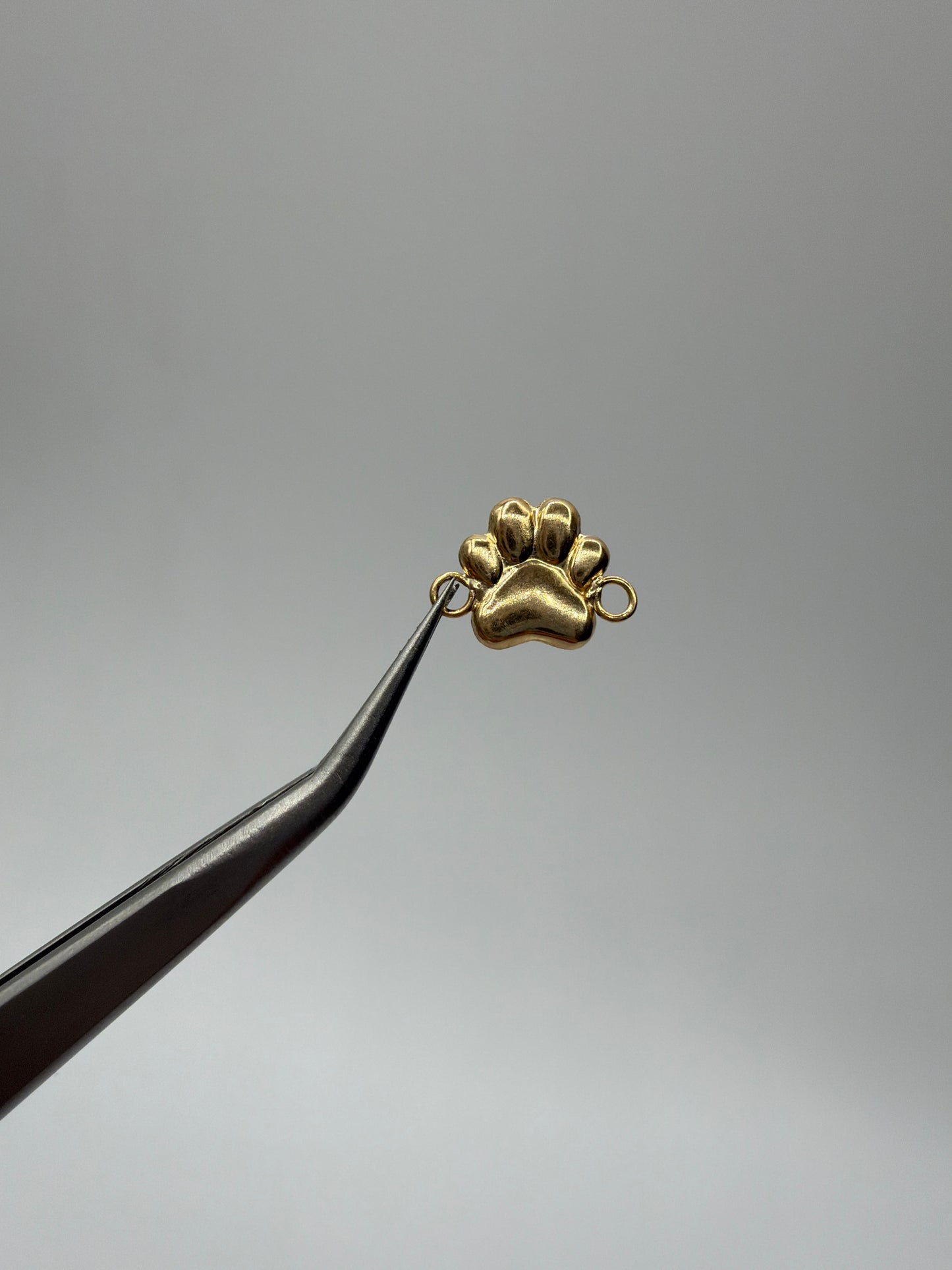 Herraje Huella Oro amarillo 18k 0,26 Gr / 0,8 Cm