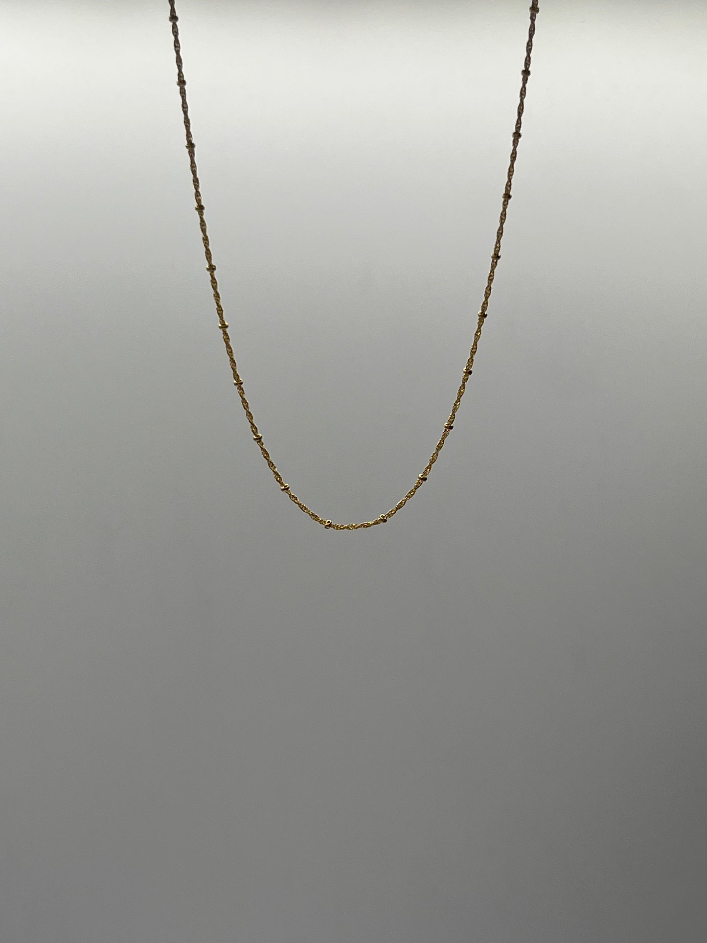 Cadena It mini lazo bola Oro amarillo 18k +3 / 1,48 Gr / 1,87 mm / 50 Cm