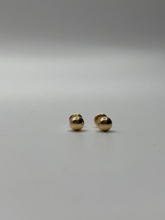 Topos Bola Lisa Oro amarillo 18k 0,73 Gr / 6 mm