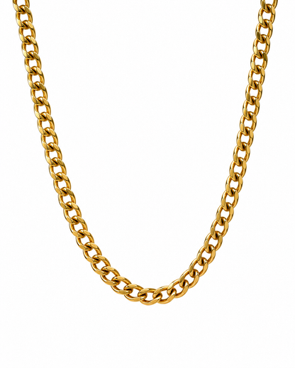 Cadena It Cubana Oro amarillo 18k 15,47 Gr / 6,80 mm / 60 Cm