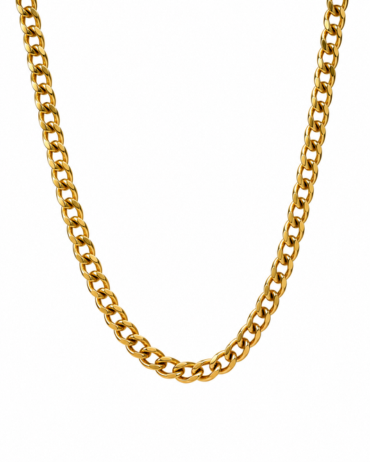 Cadena It Cubana Oro amarillo 18k 15,47 Gr / 6,80 mm / 60 Cm