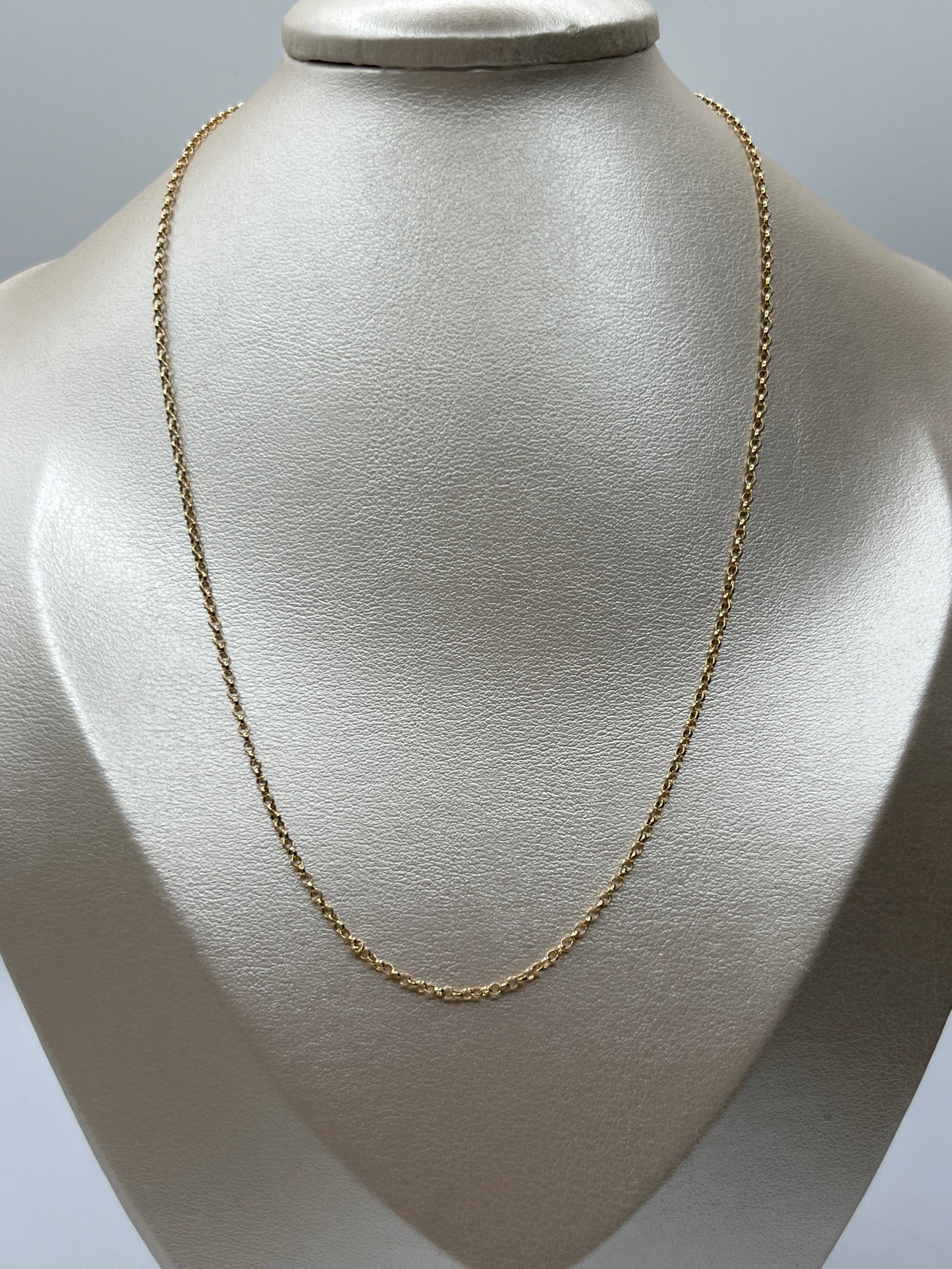 Cadena It Rolon Oro amarillo 18k +3 / 1,21 Gr / 1,80 mm / 45 Cm