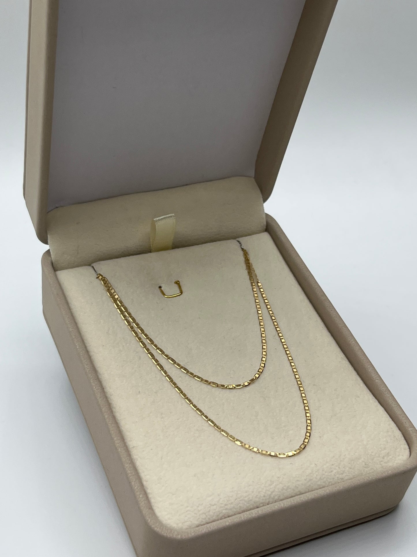 Cadena It Plana Oro amarillo 18k +3 / 1,46 Gr / 1 mm / 45 Cm