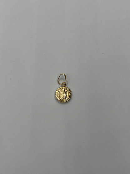 Dije Virgen Guadalupe Oro amarillo 18k 0,33 Gr / 0,8 mm / 1 Cm