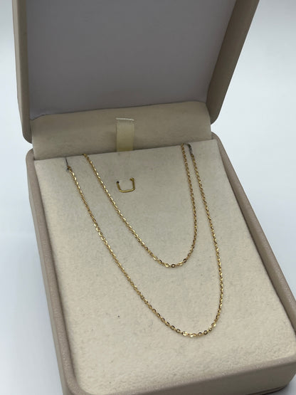 Cadena It rolo Oro amarillo 18k +3 / 1,41 Gr / 1,23 mm / 45 Cm