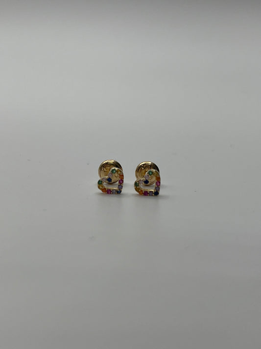 Topos Corazon Multicolor 0,77 Gr / 4 mm