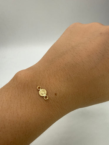 Herraje RX Oro amarillo 18k 0,18 Gr / 0,5 Cm