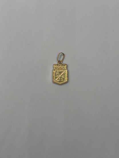 Dije Atletico Nacional Oro amarillo 18k 0,55 Gr / 9,15 mm / 1,5 Cm