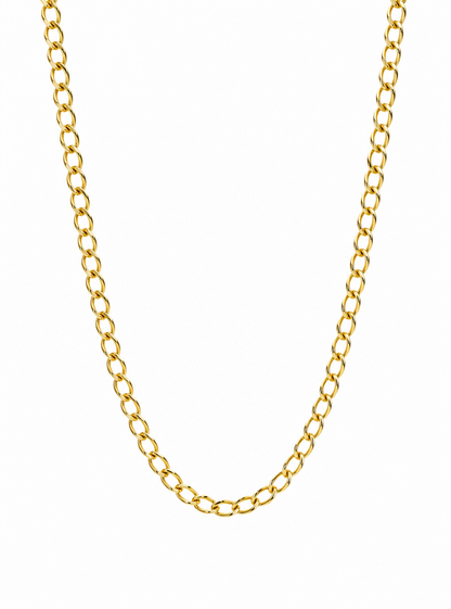 Cadena It Mini Cubana Oro amarillo 18k +3 / 1,62 Gr / 1,50 mm / 45 Cm