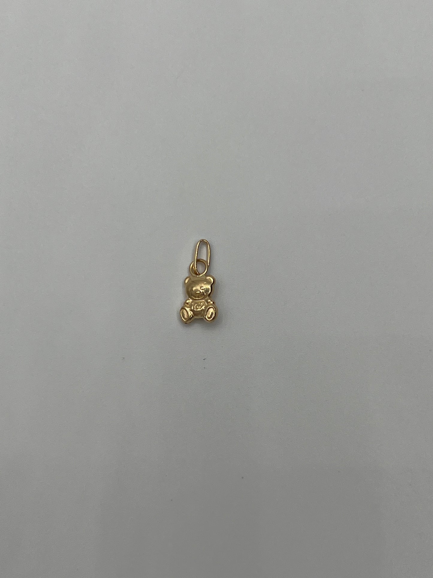 Dije oso Oro amarillo 18k 0,28 Gr / 5 mm / 0,9 Cm