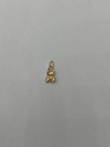 Dije oso Oro amarillo 18k 0,28 Gr / 5 mm / 0,9 Cm