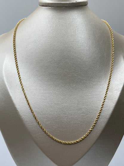Cadena It Lazo Oro amarillo 18k +2 / 2,60 Gr / 2,10 mm / 45 Cm