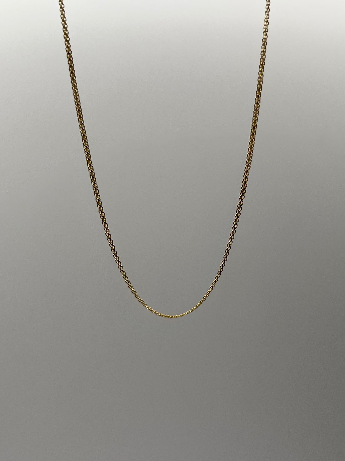 Cadena It Mini China Oro amarillo 18k +3 / 2,56 Gr / 1 mm / 45 Cm