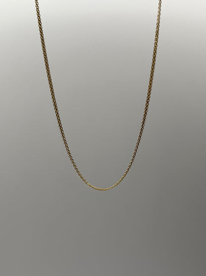 Cadena It Mini China Oro amarillo 18k +3 / 2,56 Gr / 1 mm / 45 Cm