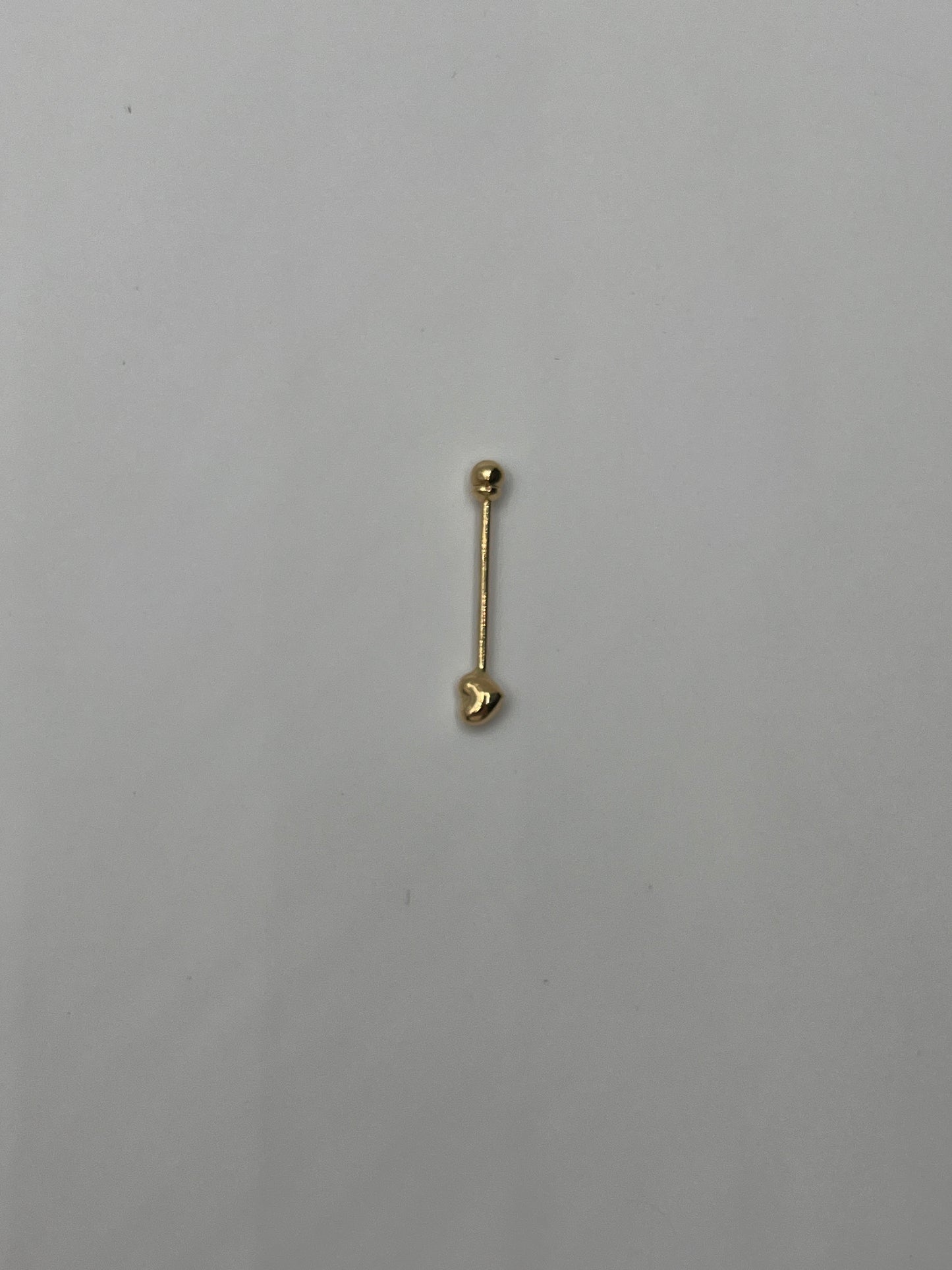 Piercing Ombligo Corazon / 0.39 Gr