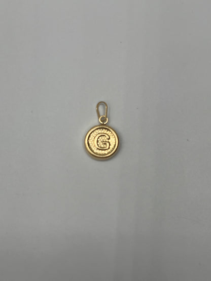 Dije Letra G Oro amarillo 18k 0,48 Gr / 10 mm / 1 Cm