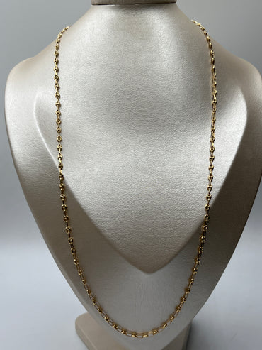 Cadena GC Oro amarillo 18k 5,74 Gr / 3,40 mm / 60 Cm