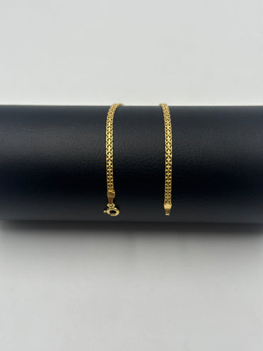 Pulso It chino Oro amarillo 18k +3 / 2,50 Gr / 2,53 mm / 19 Cm