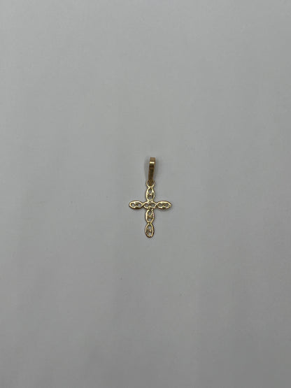 Dije Cruz GC Oro amarillo 18k 0,37 Gr / 11 mm / 1,6 Cm