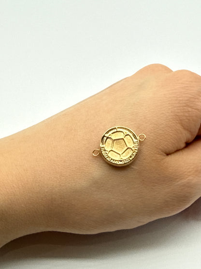 Herraje FDC Colombia  Oro amarillo 18k 0,88 Gr / 1,5 Cm