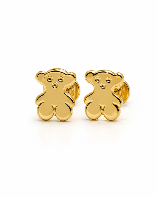 Topos Oso Liso Oro amarillo 18k 0,72 Gr / 6,70 mm