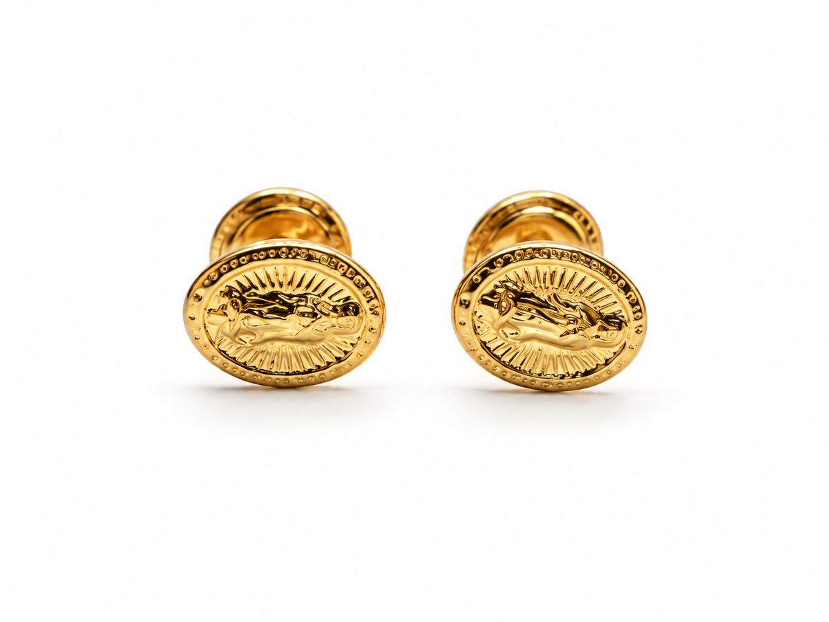 Topos Virgen Guadalupe Oro amarillo 18k 0,55 Gr / 6,90 mm