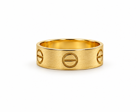 Anillo CT Oro amarillo 18k / Talla 7 / 3,70 Gr / 5,90 mm