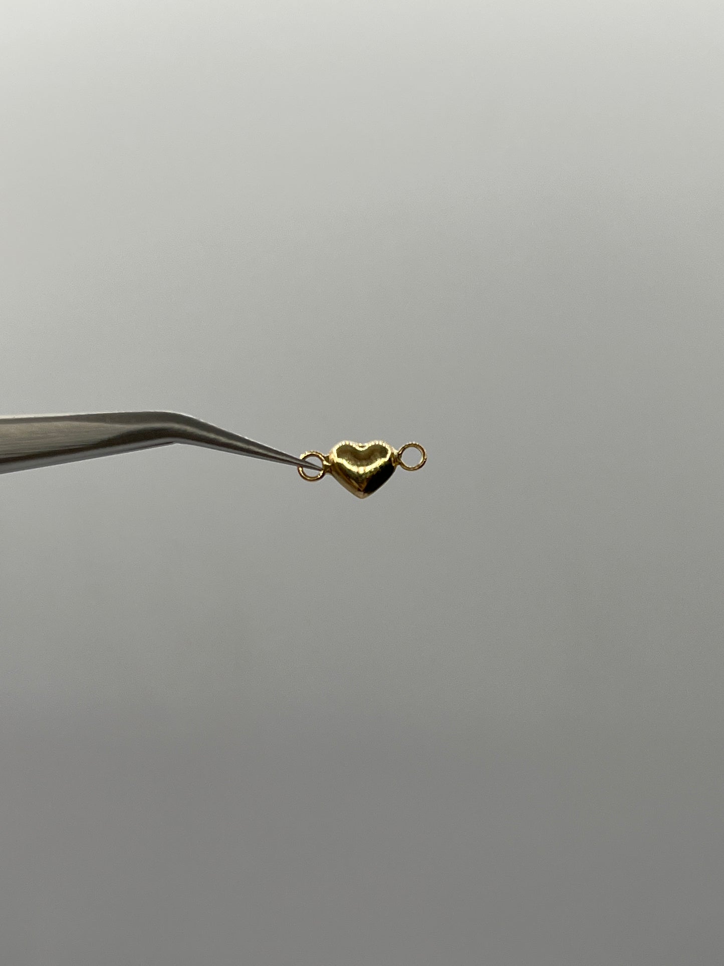 Herraje corazon Oro amarillo 18k 0,14 Gr / 5 Cm