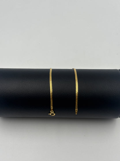Pulso It serpiente Oro amarillo 18k +3 / 1,18 Gr / 1,77 mm / 18 Cm