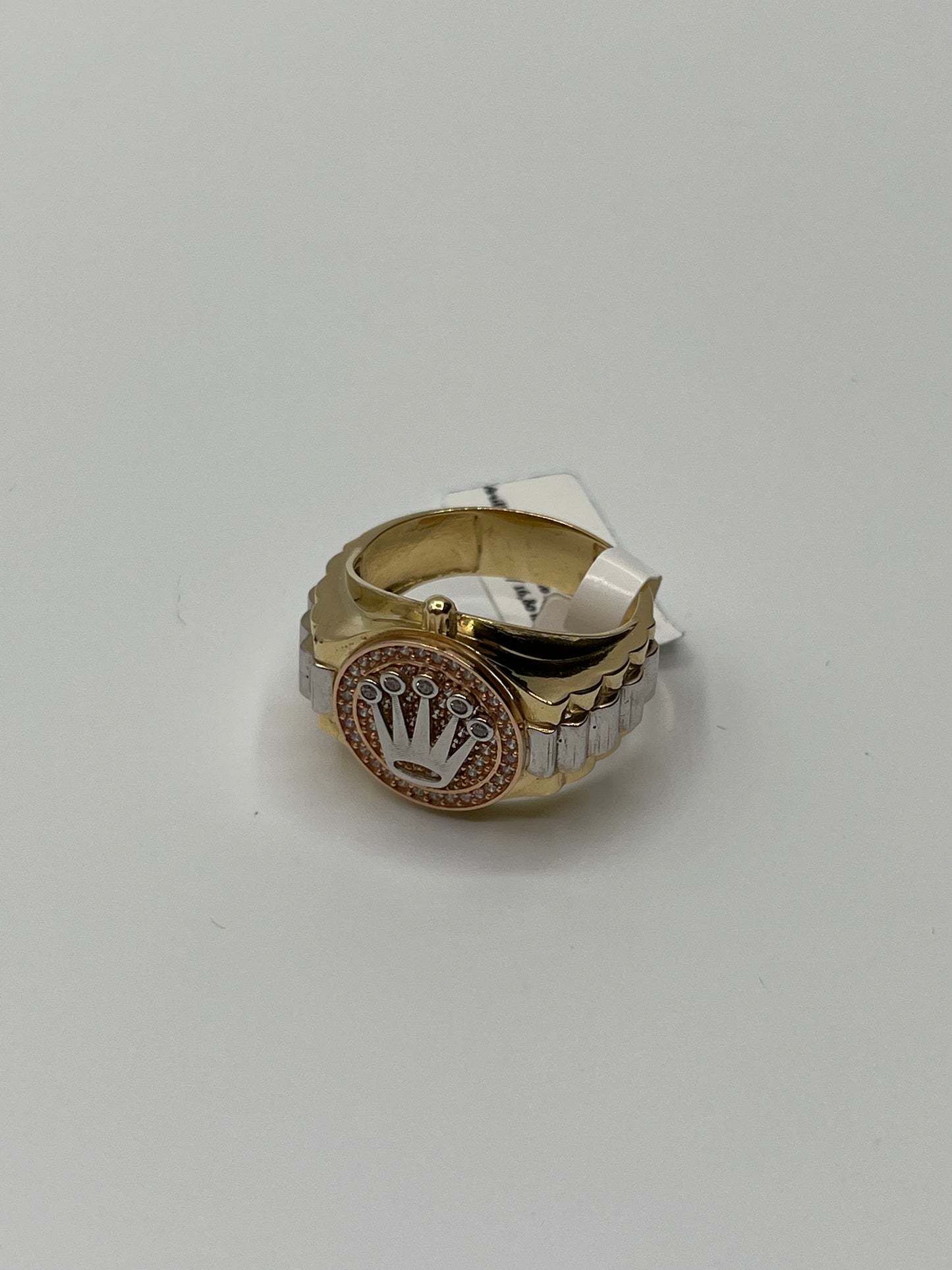 Anillo RX Oro amarillo 18k / Talla 9 1/2 / 7,21 Gr / 16,80 mm