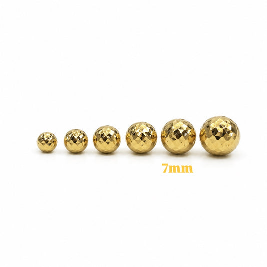 Bola Diamantada 7mm / Oro Amarillo