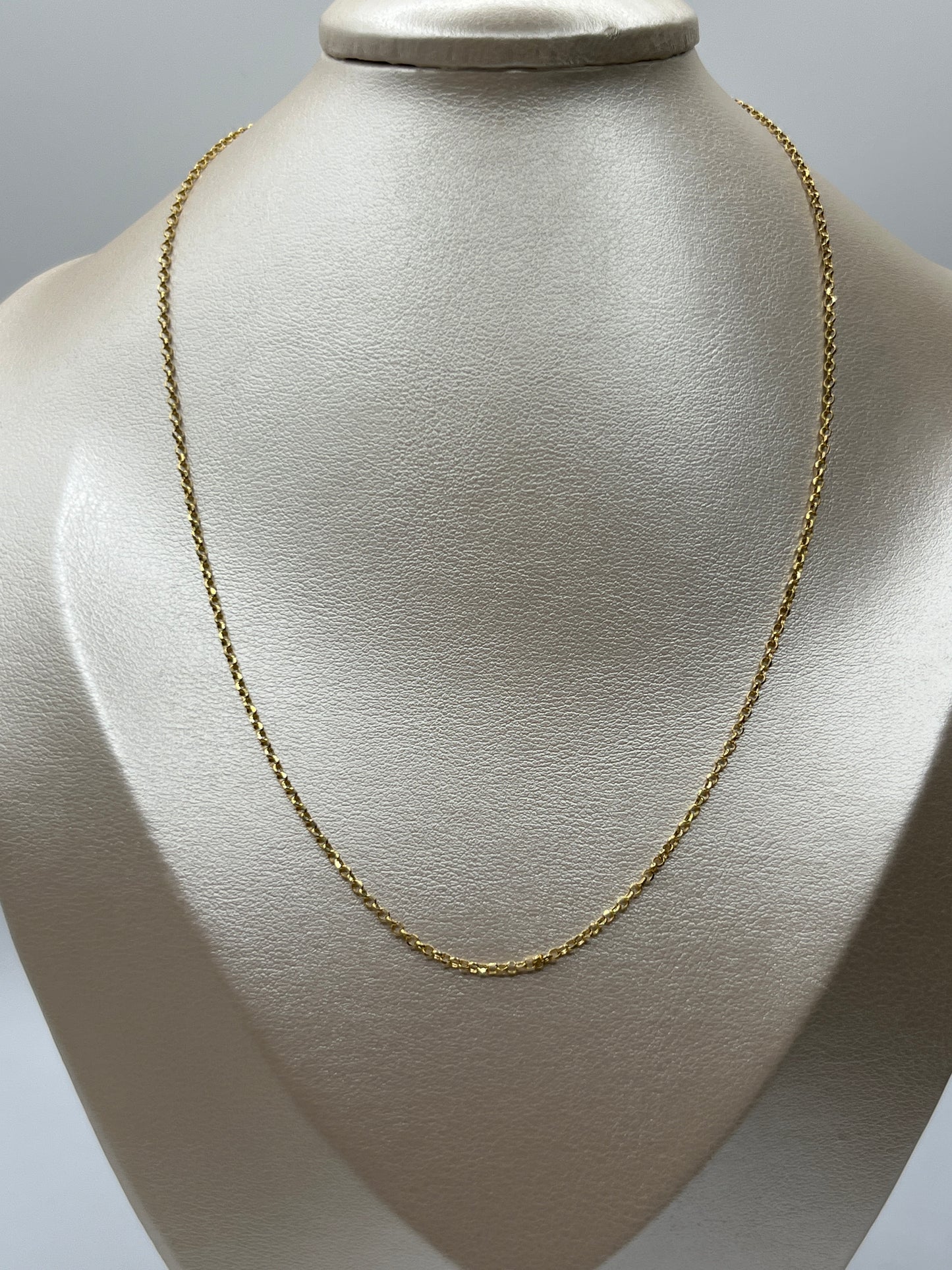 Cadena It Rolon Oro amarillo 18k +3 / 1,20 Gr / 1,80 mm / 45 Cm
