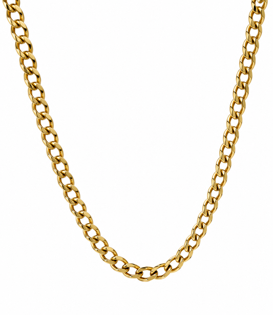 Cadena It Cubana Oro amarillo 18k 13,83 Gr / 4,70 mm / 60 Cm