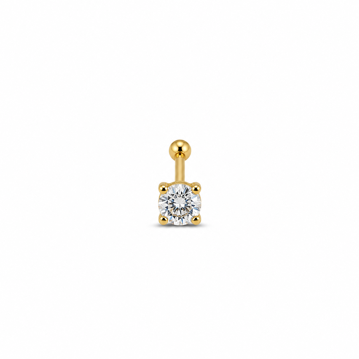 Piercing Circon Blanco 0.10 Gr