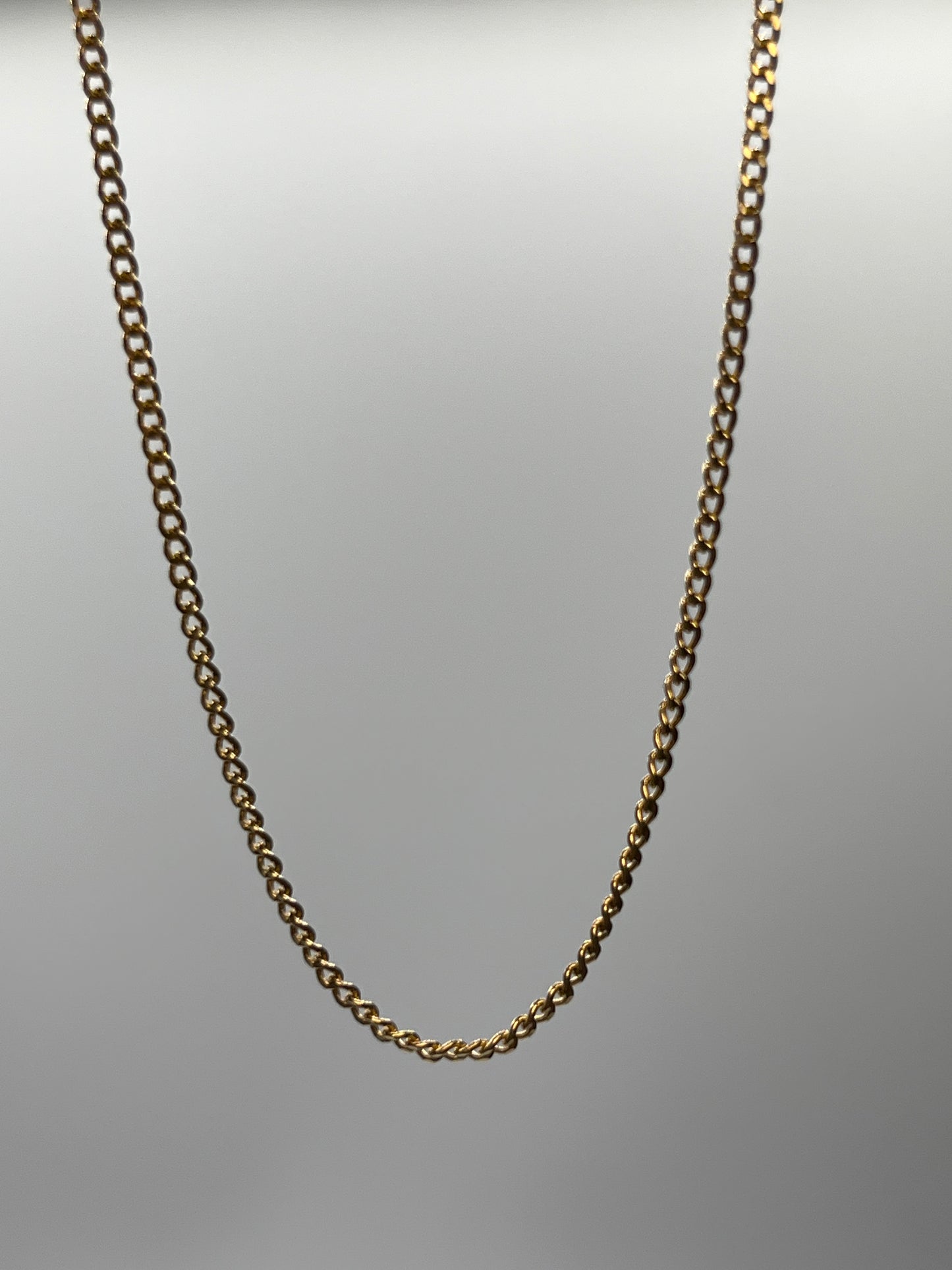 Cadena It Mini Cubana Oro amarillo 18k +3 / 2,44 Gr / 2 mm / 45 Cm