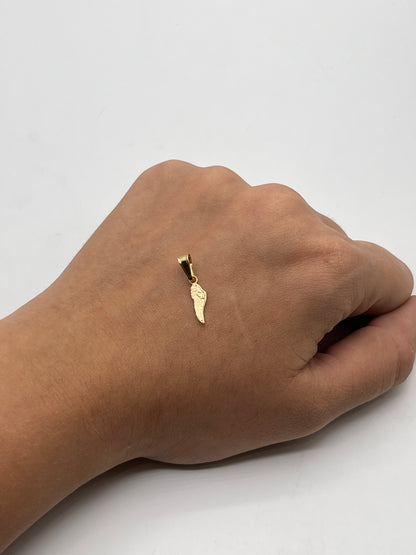 Dije Ala Oro amarillo 18k 0,41 Gr / 4,30 mm / 1,4 Cm