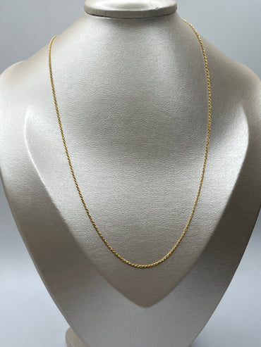 Cadena It Mini Lazo Oro amarillo 18k +3 / 0,91 Gr / 1 mm / 50 Cm