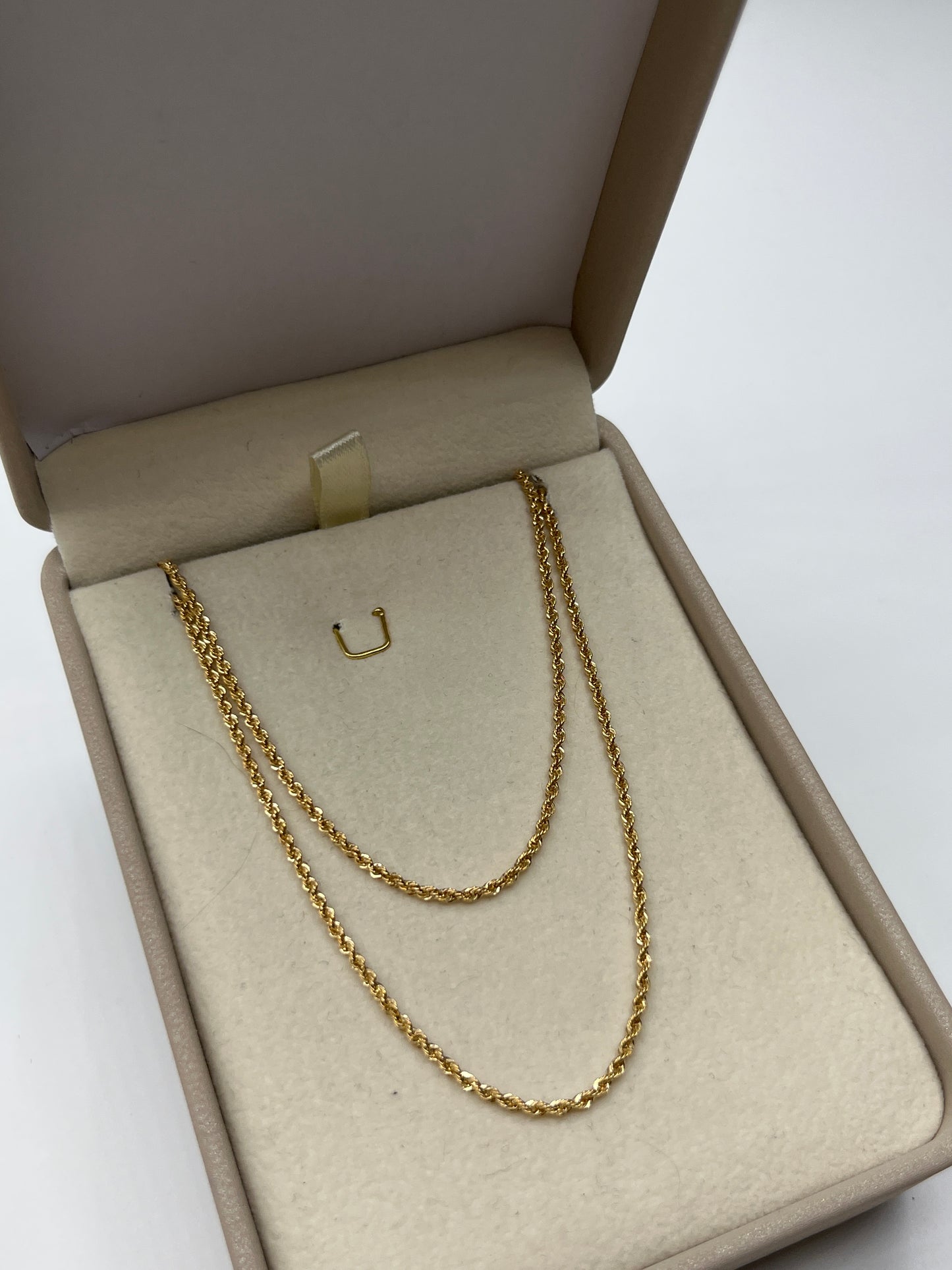 Cadena It Lazo Oro amarillo 18k +3 / 1,51 Gr / 1,20 mm / 45 Cm