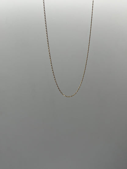 Cadena It Eslabon Oro amarillo 18k +3 / 1,29 Gr / 1 mm / 45 Cm