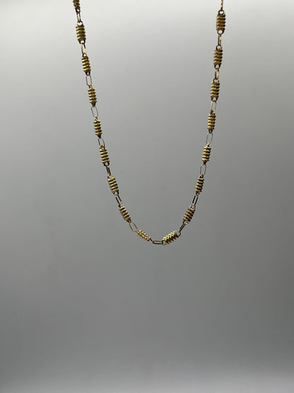 Cadena Rustica Oro amarillo 18k 6,82 Gr / 3,7 mm / 60 Cm
